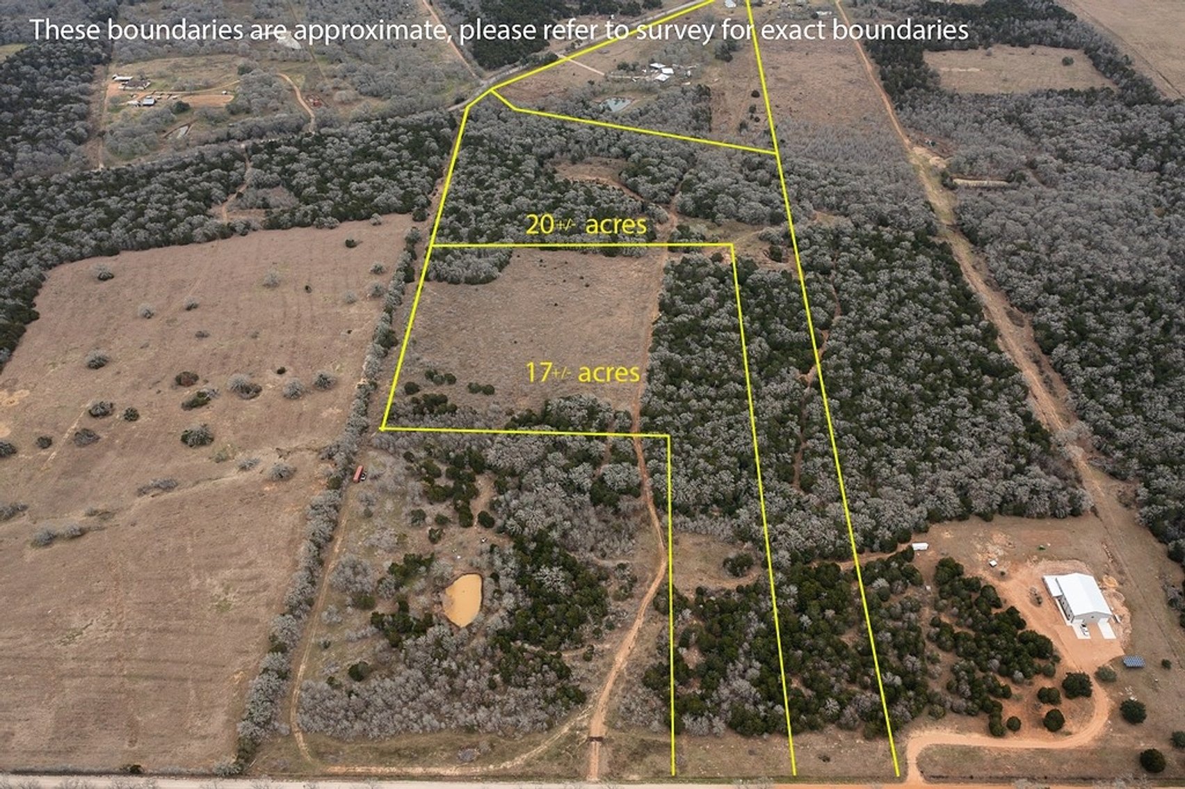 Image for 21 +- Acres, Grassyville, Paige, TX
