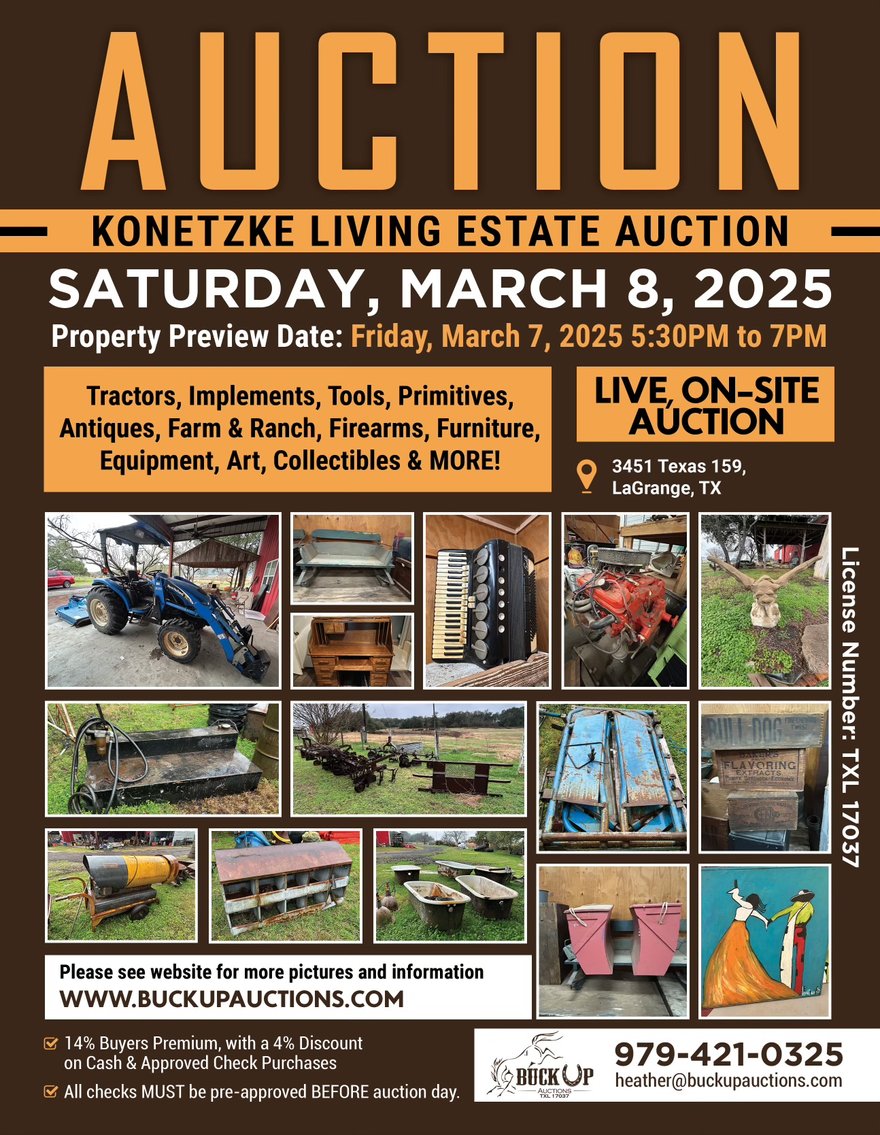 Image for Konetzke Living Estate Auction - Live Onsite Auction 
