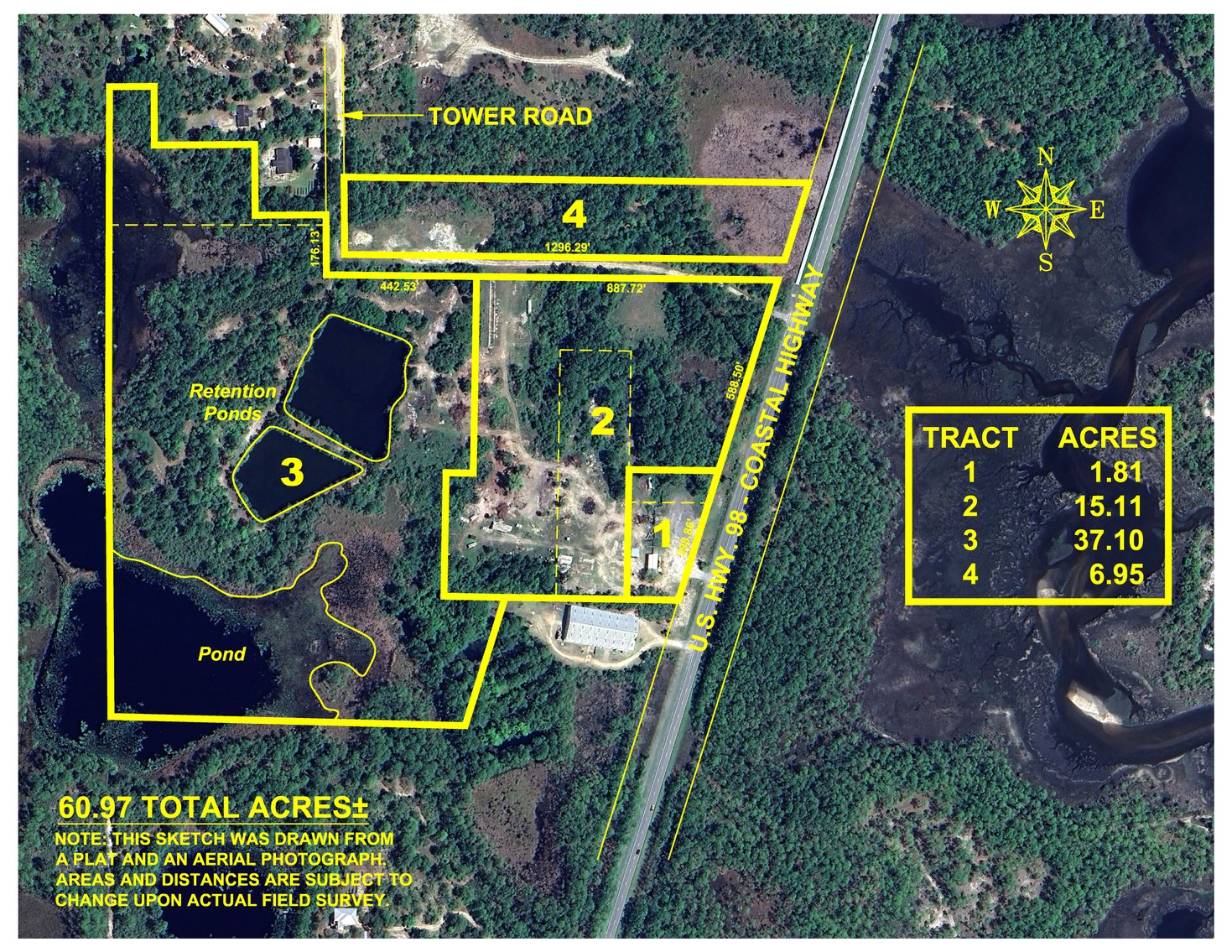 Image for 61± Acres on Coastal Hwy – Panacea, FL – Gateway to the Gulf Coast