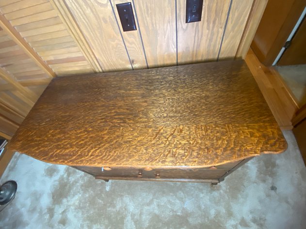 Image for Antique Oak Buffet-Dresser-Server