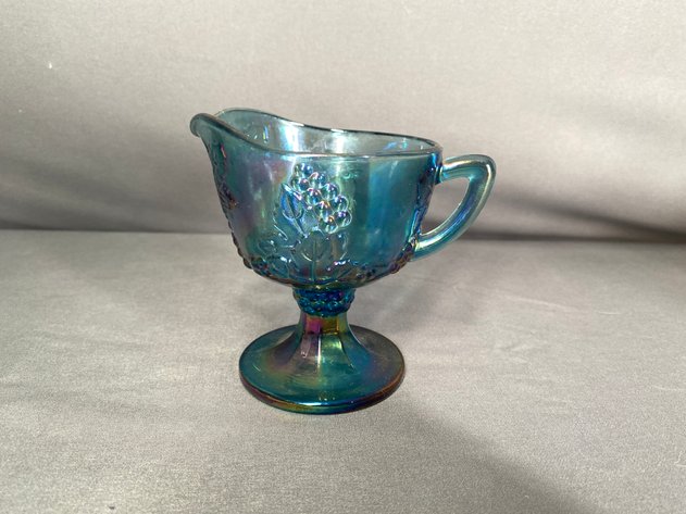 Image for (3) Vintage Carnival Glass Serving Pieces