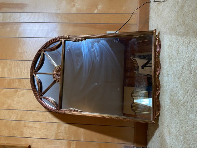 Image for Vintage Gold-Toned Mirror