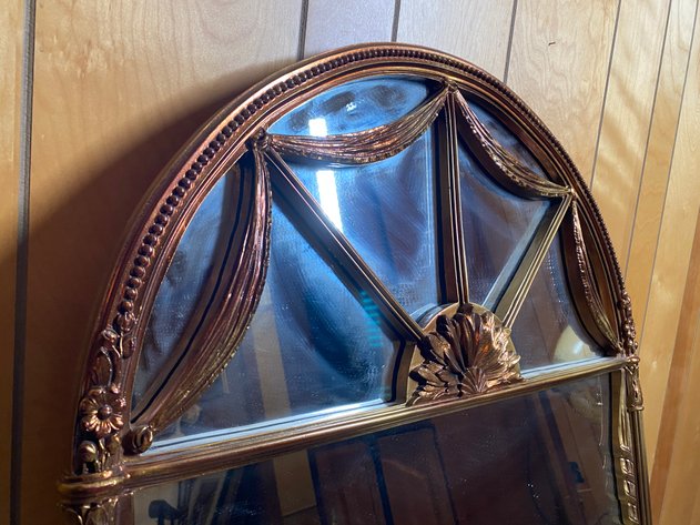 Image for Vintage Gold-Toned Mirror