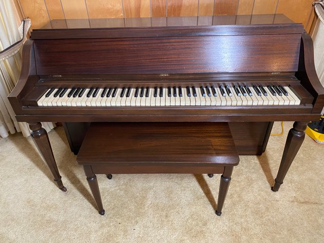 Image for (2) Wurlitzer Piano with Stool