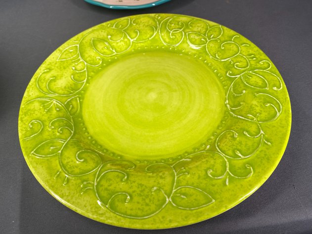 Image for (10) Malamine and Hand-Glazed Stoneware Dinnerware