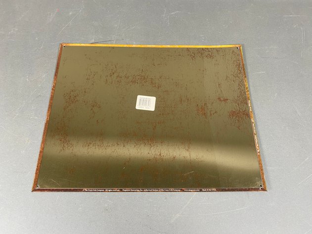 Image for (4) Coca-Cola Tin Reproduction Metal Advertising Signs