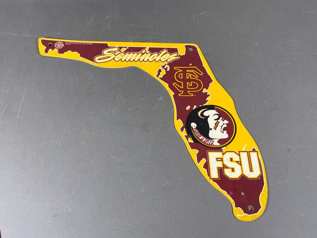 Image for (3) Florida State University Seminoles Metal & Plastic Signs