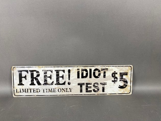 Image for (6) Wooden, Tin and Canvas Signs