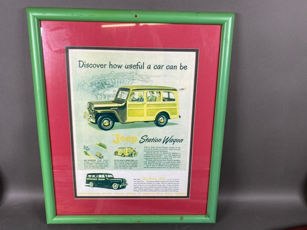 Image for (8) Collection of Vintage Cars and Airplane Signs, Parts & Auto Tag