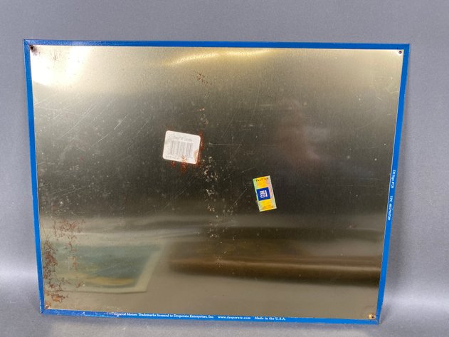 Image for (8) Collection of Vintage Cars and Airplane Signs, Parts & Auto Tag