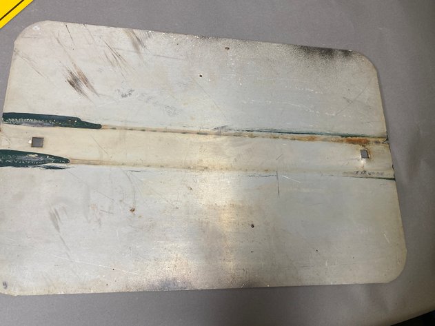 Image for (8) Tin Reproduction Metal Road and Caution Signs