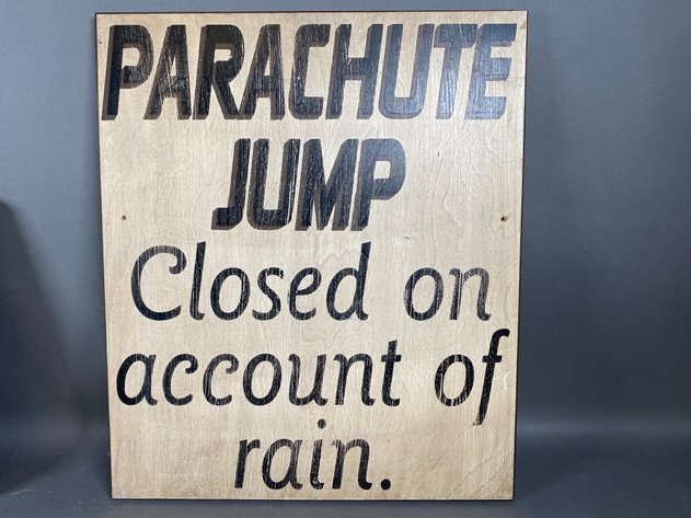 Image for (2) Wooden Signs