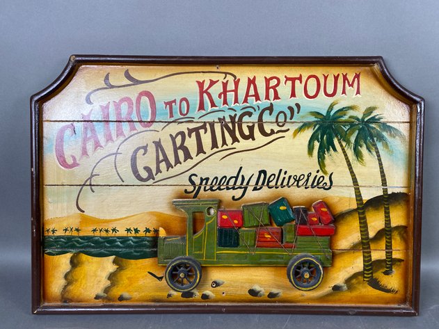 Image for (2) Wooden Signs