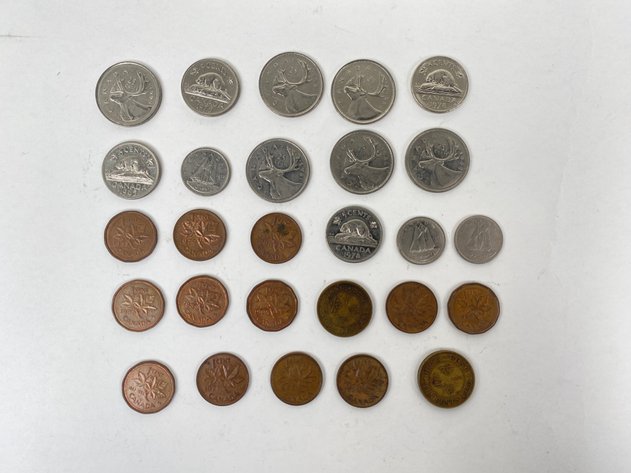 Image for (27) Canadian Coins