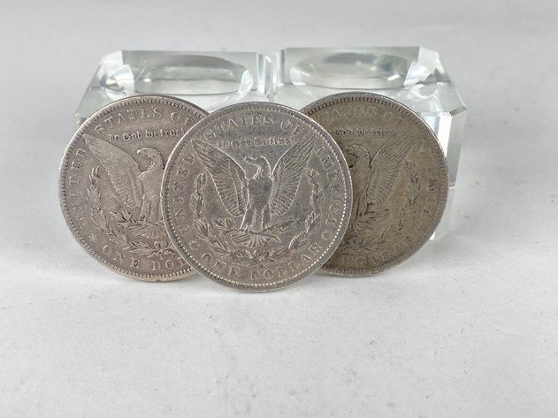 Image for (3) Morgan Dollars 1891, 1891 O and 1891 S