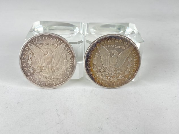 Image for (2) Morgan Dollars 1896 and 1896 0