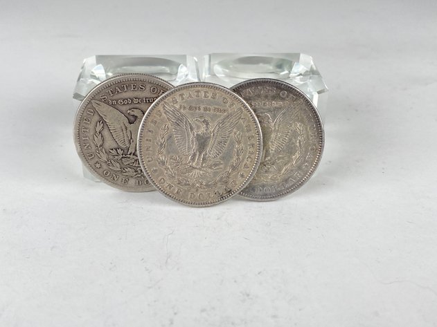 Image for (3) Morgan Dollars 1898, 1898 O and 1898 S