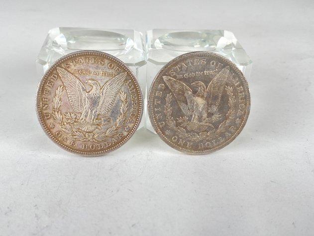 Image for (2) Morgan Dollars 1900 O and 1900 S