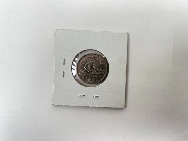 Image for (4) Vintage Canadian Coins, (2) .80 Silver Content