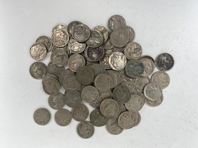 Image for (80) Buffalo Nickels and (1) Jefferson Nickel