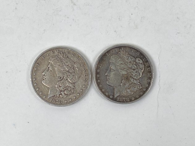 Image for (2) Morgan Dollars 1878 and 1878 S