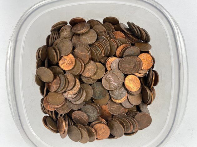 Image for (1,064) 1970's Lincoln Head Memorial Cents