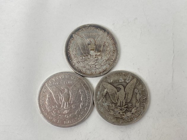Image for (3) Morgan Dollars 1883, 1883 O and 1883 S
