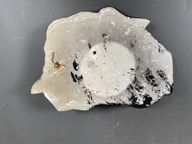 Image for (4) Metal Animal Crossing Signs, Ceramic Horse Head & Wood Moose Head Lodge