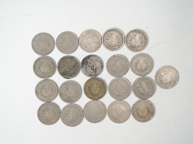 Image for (21) V Nickels 1892-1912