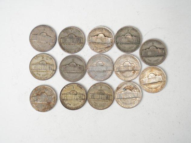 Image for (14) War Time Nickels