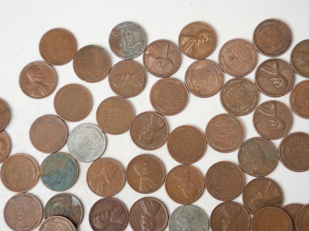 Image for (100) Lincoln Head Wheat Cents (Some Steel)