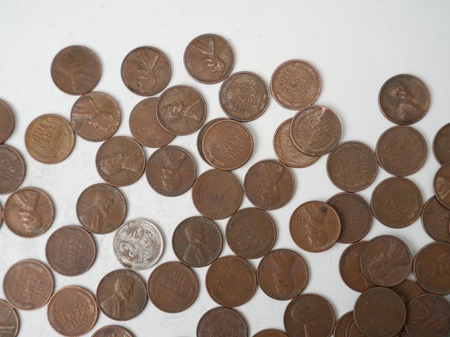 Image for (100) Lincoln Head Wheat Cents (Some Steel)