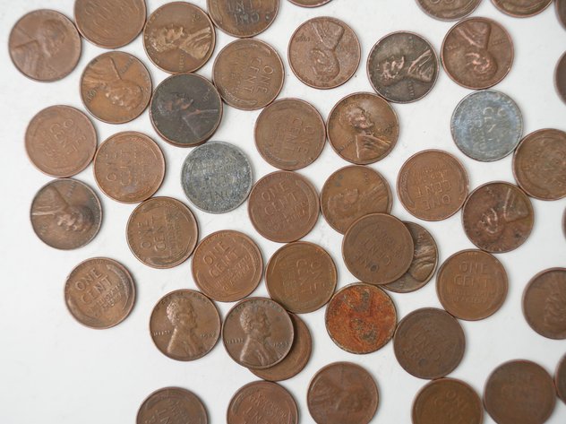Image for (100) Lincoln Head Wheat Cents (Some Steel)