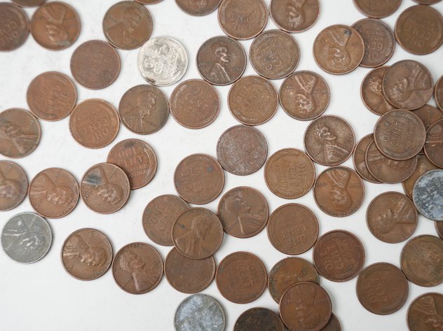 Image for (100) Lincoln Head Wheat Cents (Some Steel)