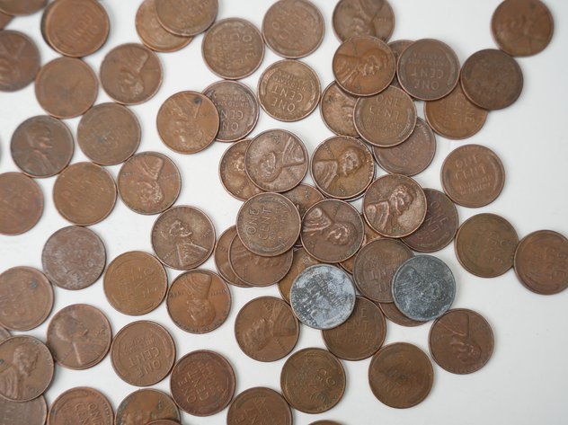 Image for (100) Lincoln Head Wheat Cents (Some Steel)