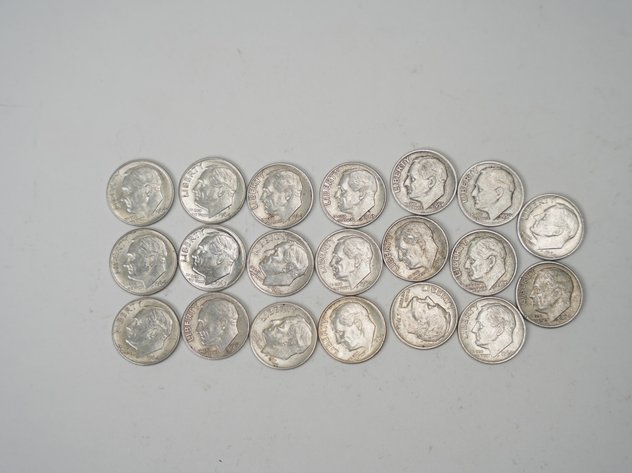 Image for (20) Roosevelt Dimes
