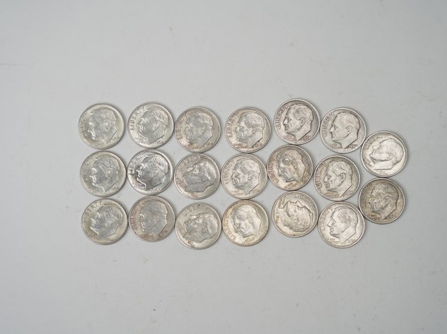 Image for (20) Roosevelt Dimes