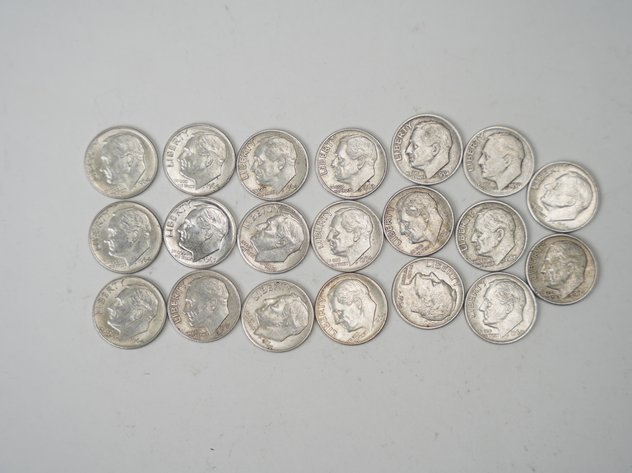 Image for (20) Roosevelt Dimes