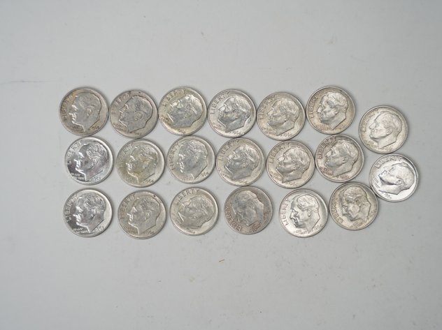 Image for (20) Roosevelt Dimes