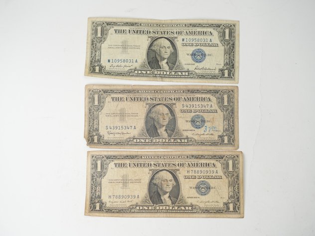 Image for (3) Silver Certificates 1957, 1957 A, and 1957 B