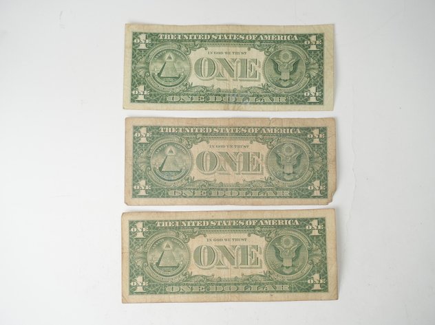 Image for (3) Silver Certificates 1957, 1957 A, and 1957 B