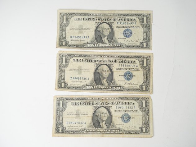 Image for (3) Silver Certificates 1957, 1957 A, and 1957 B