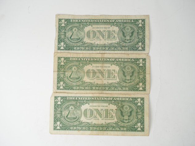 Image for (3) Silver Certificates 1957, 1957 A, and 1957 B