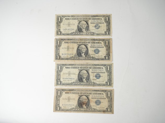 Image for (4) Silver Certificates 1957 A