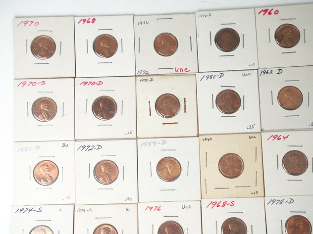 Image for (25) Uncirculated Lincoln Head Cents
