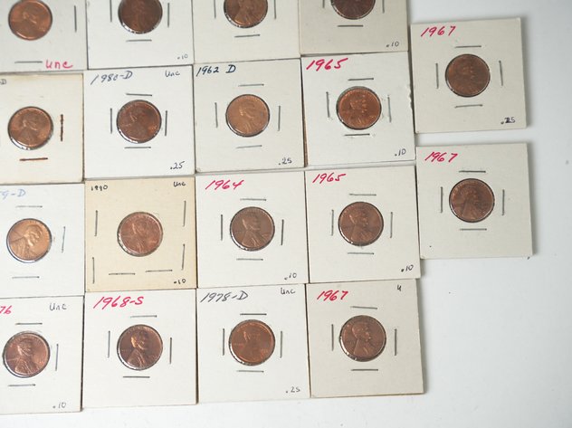 Image for (25) Uncirculated Lincoln Head Cents