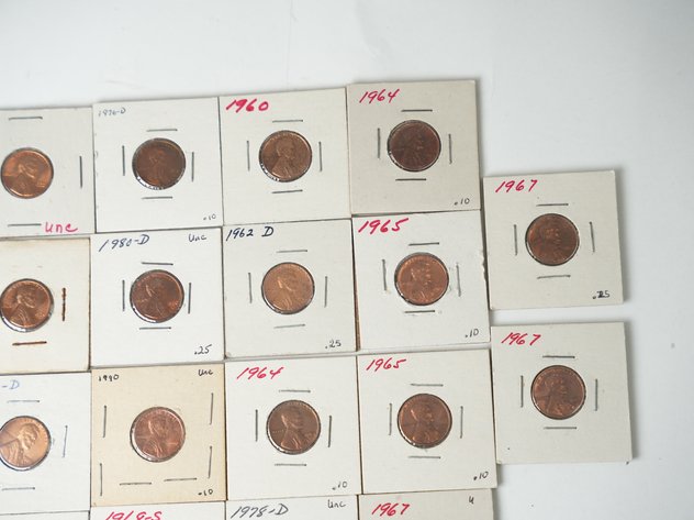 Image for (25) Uncirculated Lincoln Head Cents