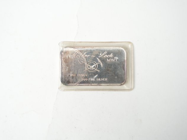 Image for 1 Troy Ounce Father's Day 1974 Mother Lode Mint  .999 Fine Silver Art Bar