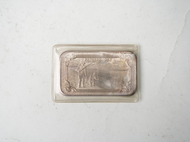 Image for 1 Troy Ounce Father's Day 1974 Mother Lode Mint  .999 Fine Silver Art Bar