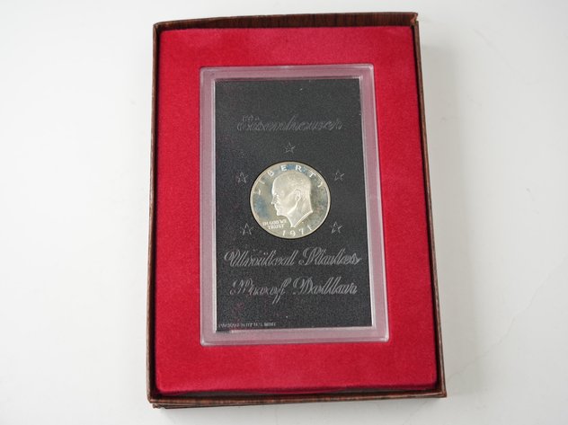 Image for 1971 S and 1974 S Eisenhower Proof Dollars